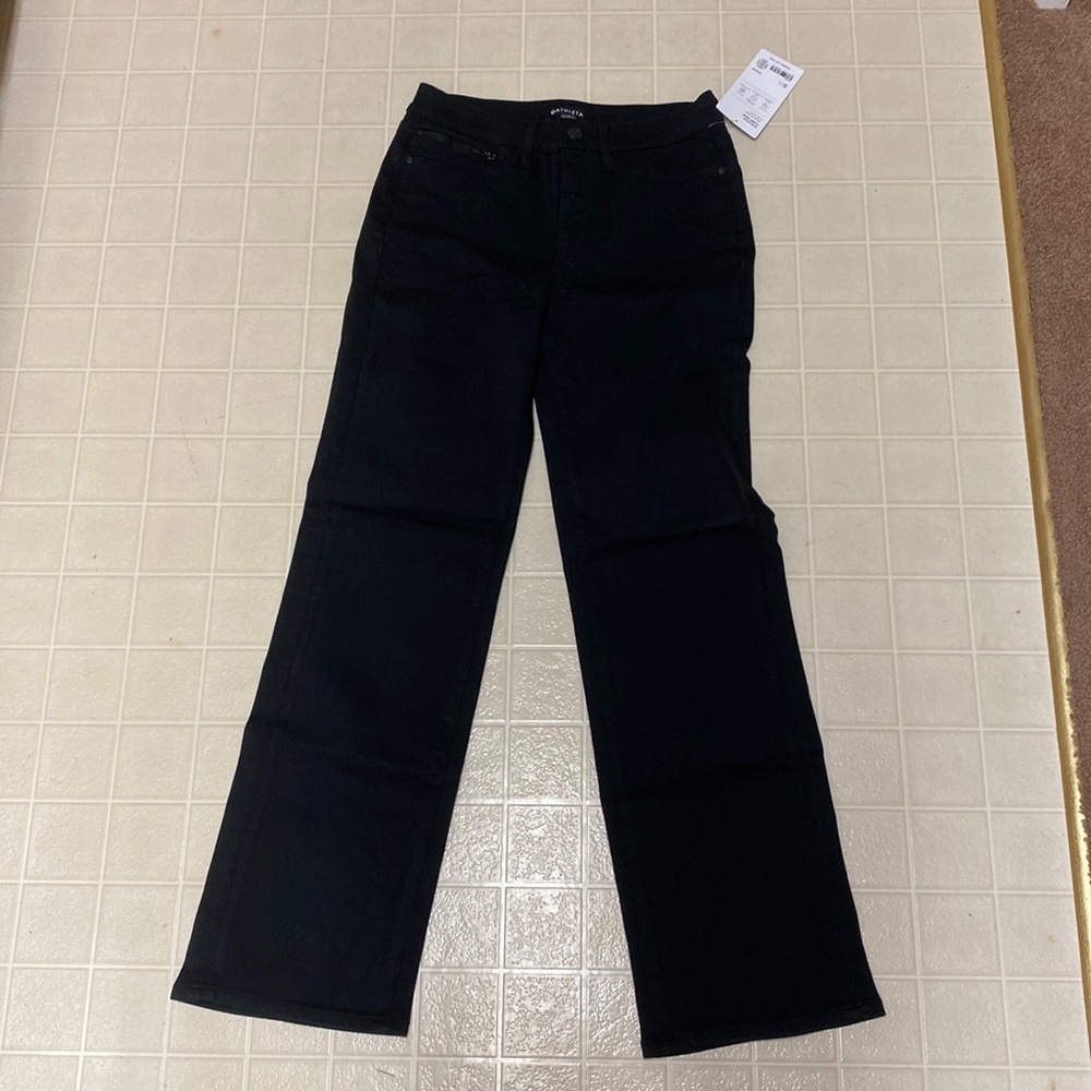 Athleta black flex kick flare Jean